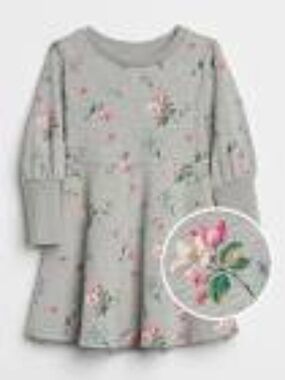 Gap x Sarah Jessica Parker floral sweatshirt dress